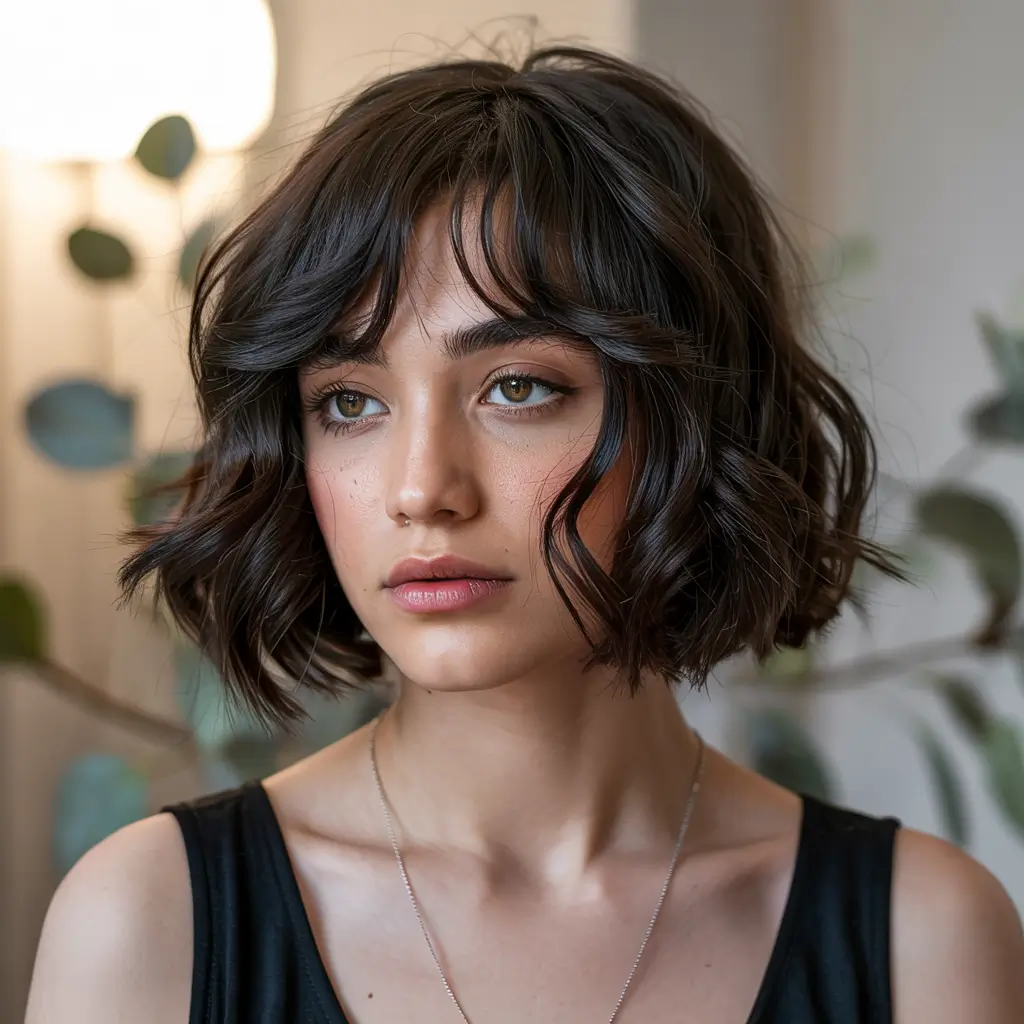 short haircuts for women Chocolate Curl Whisper