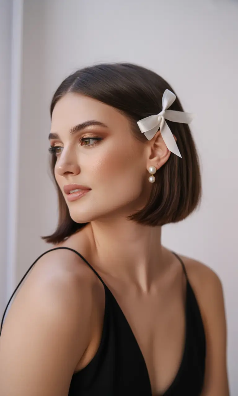 short hairstyles women Modern Bow Bob