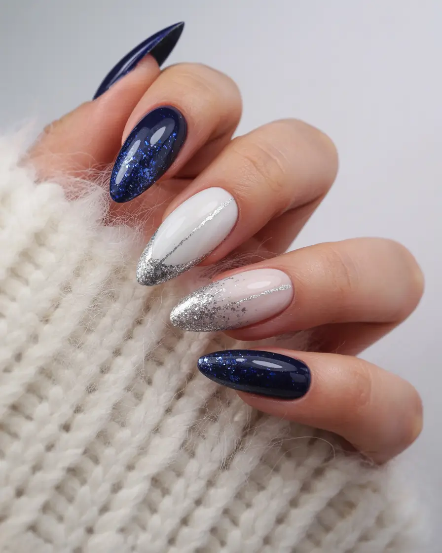 stiletto-nails-designs-Polar-Star-Stiletto-Nails