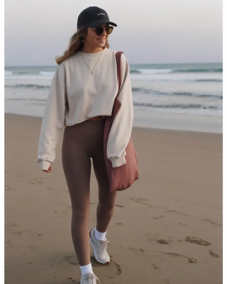 athletic spring workout outfits 2026 Ocean Breeze Active Ease