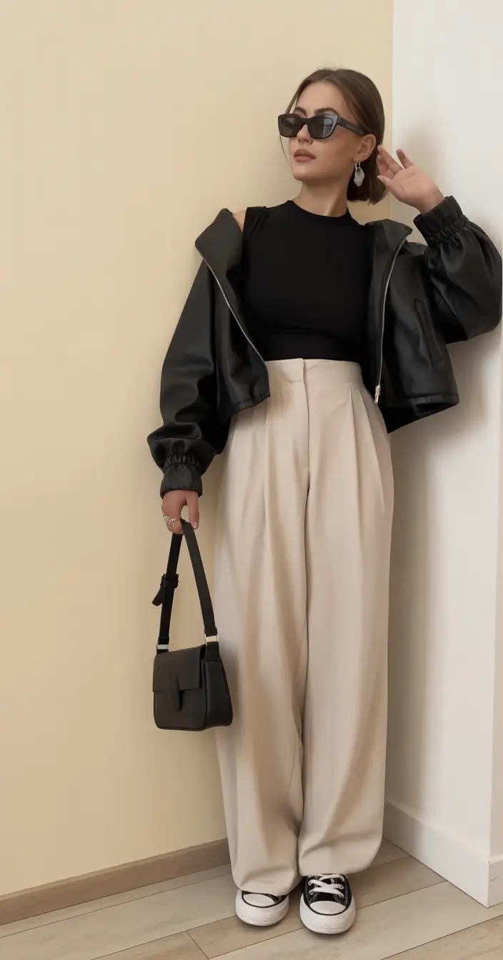 bohemian spring wardrobe vibes 2026 Soft Contrast Layers for Early Spring Mornings