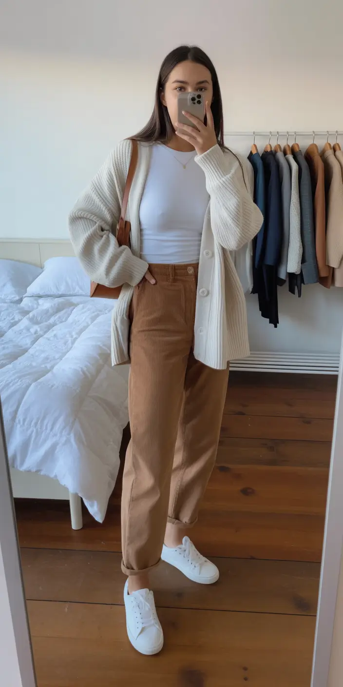 bohemian spring wardrobe vibes 2026 Cozy Neutrals with Minimalist Bohemian Warmth