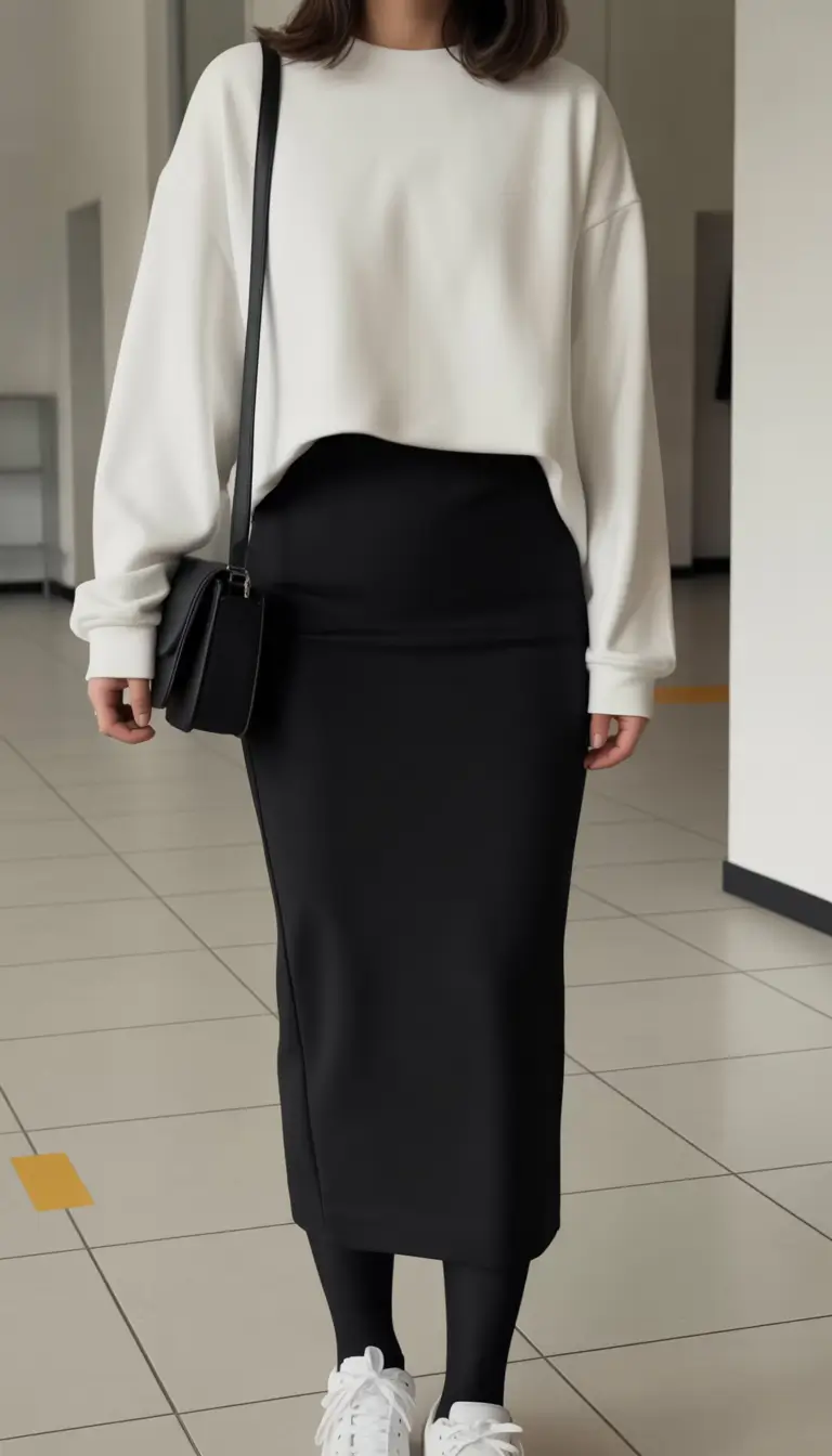 bohemian spring wardrobe vibes 2026 Streamlined Monochrome with a Soft Urban Edge