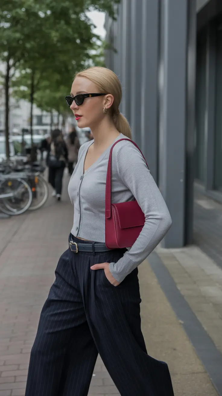 spring workwear 2026 Soft Elegance With a Pop of Color