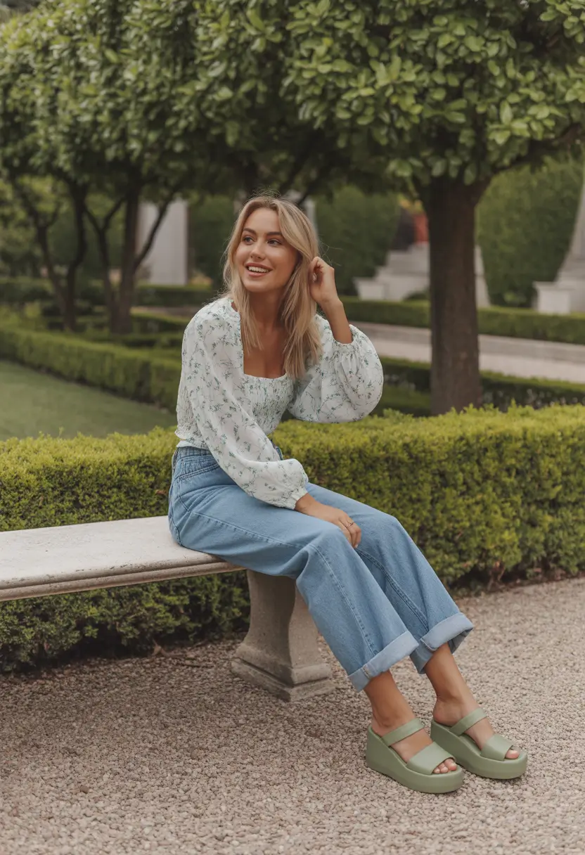 creating a spring capsule wardrobe 2026 Soft Florals with an Easy Spring Mood