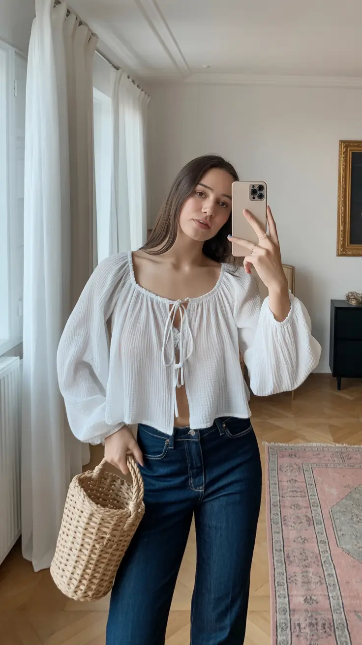 daytime spring fashion outfits 2026 Breezy Romance With Effortless Spring Ease