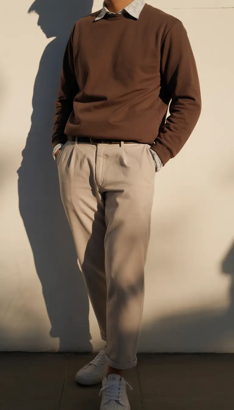 easy spring outfits for men 2026 Soft Neutrals With a Light Spring Spirit