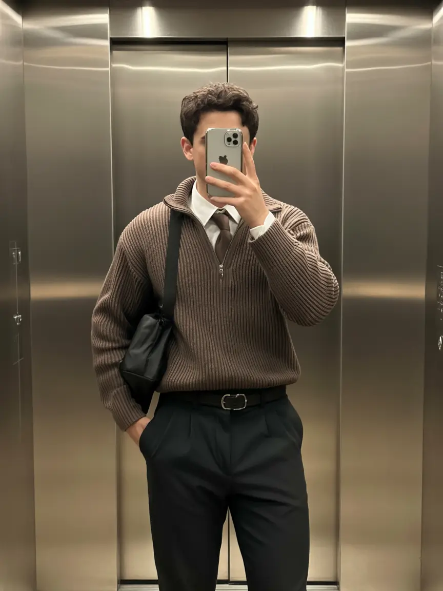 easy spring outfits for men 2026 Modern Knitwear With a Classy Minimal Edge