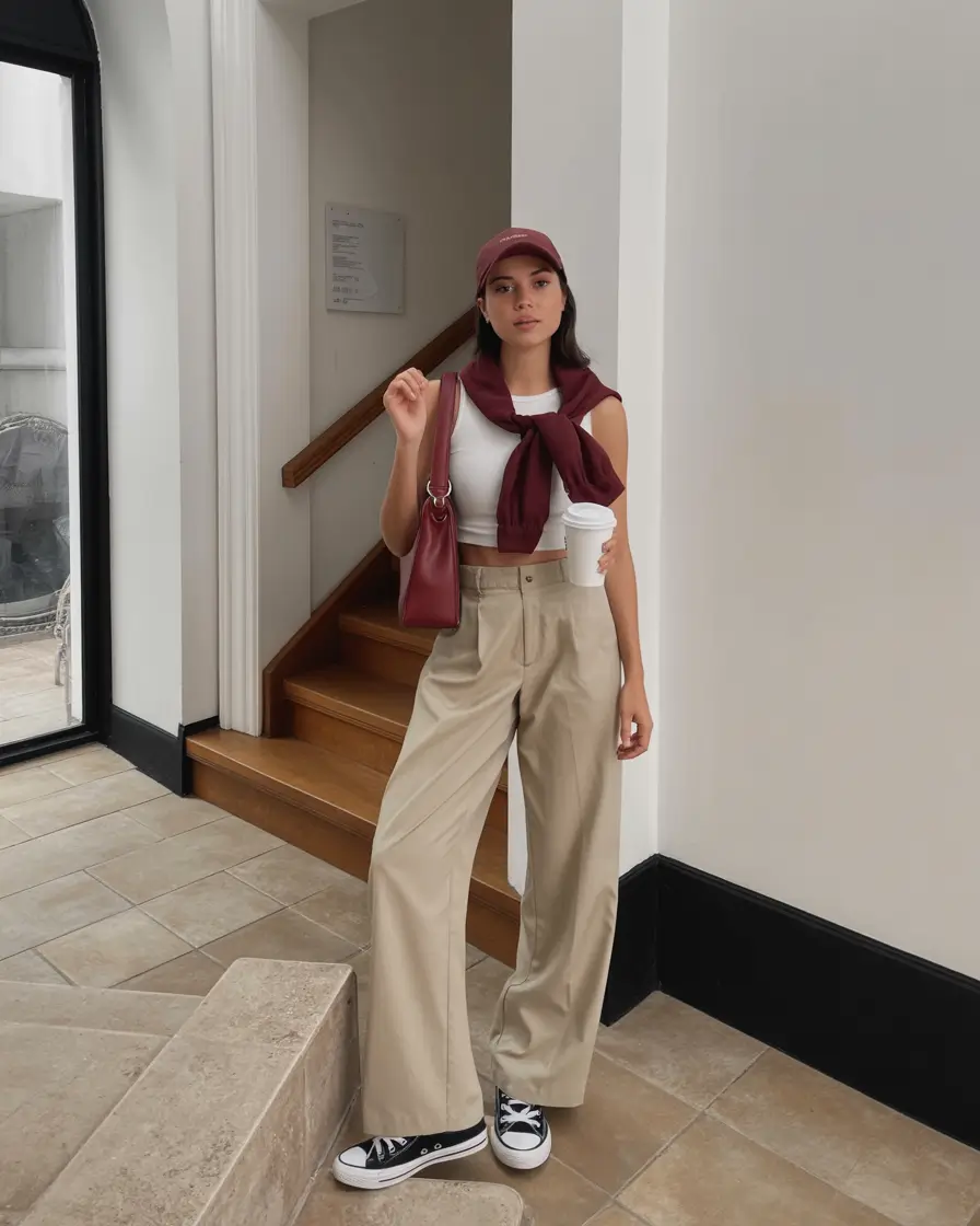 effortless spring style outfits 2026 Sporty Neutrals With Warm Spring Movement