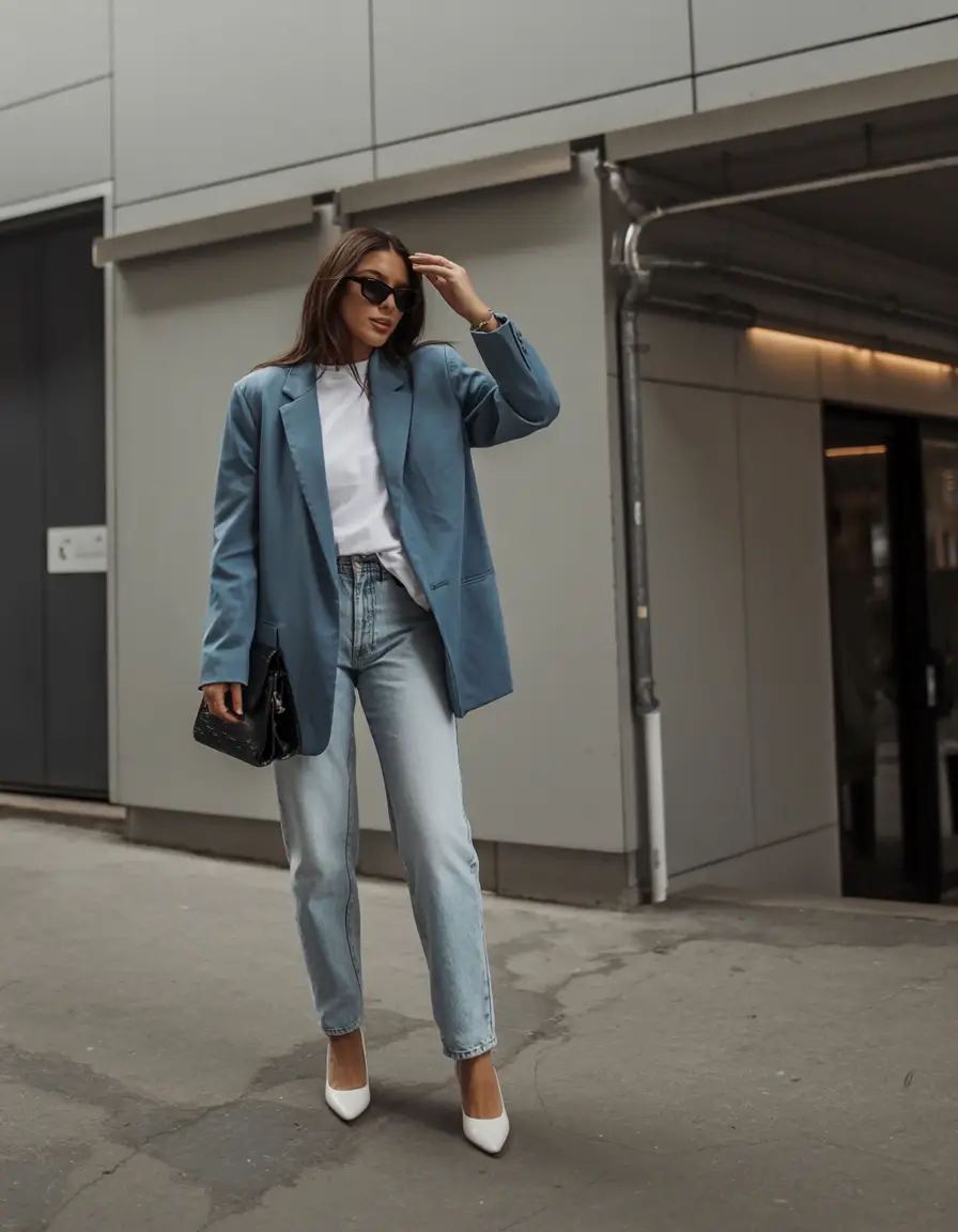 effortless spring style outfits 2026 Relaxed Blazer Layers With Subtle Parisian Confidence
