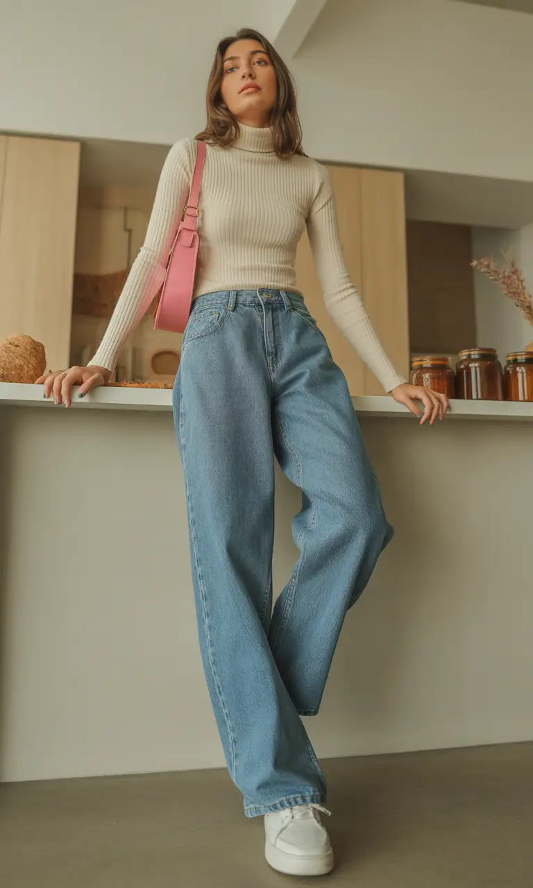 Every Day Spring Outfits to Love 2026 Soft Knit and Relaxed Denim for Effortless Spring Warmth