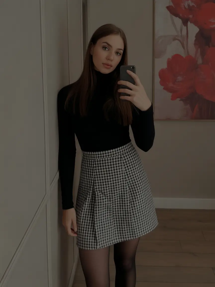 Every Day Spring Outfits to Love 2026 Monochrome Contrast with a Feminine Twist