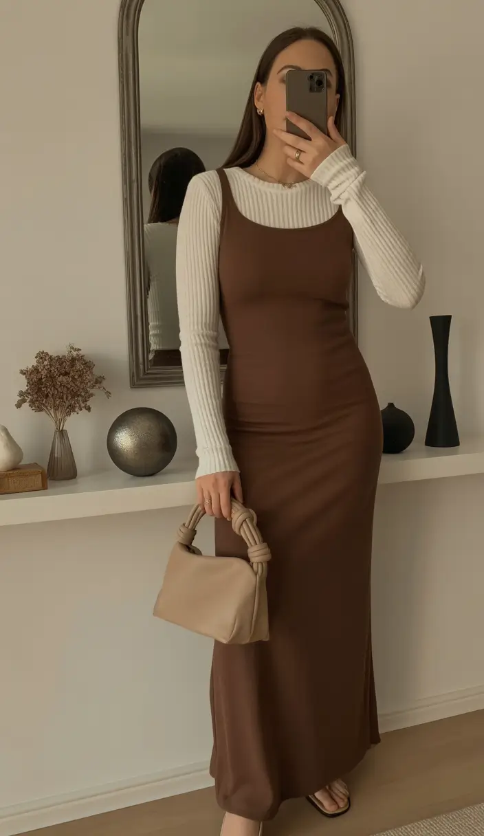 fancy spring birthday outfit 2026 Layered Neutrals for an Elegant Spring Birthday Moment