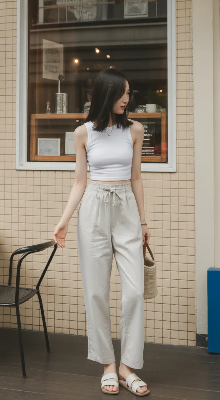 festive spring break outfit 2026 Easy Neutrals for a Warm Afternoon Outing