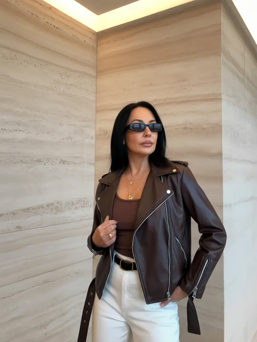 Modern spring dressing over 50 2026 Rich Tones Meeting Sharp Spring Structure