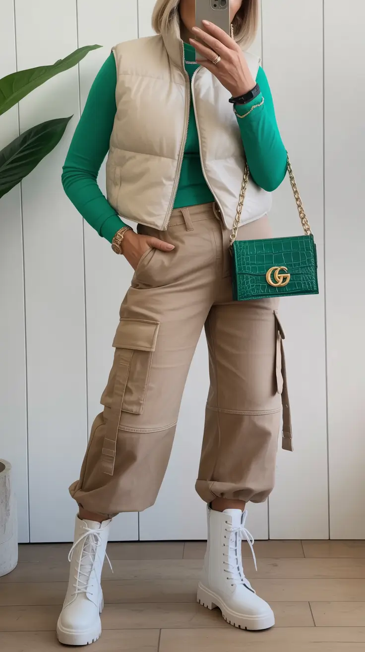 Modern spring dressing over 50 2026 Utility Chic Energized With Spring Color