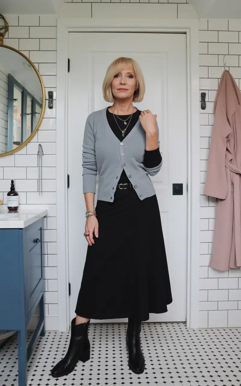 Modern spring dressing over 50 2026 Soft Elegance Brought Into Early Spring Days