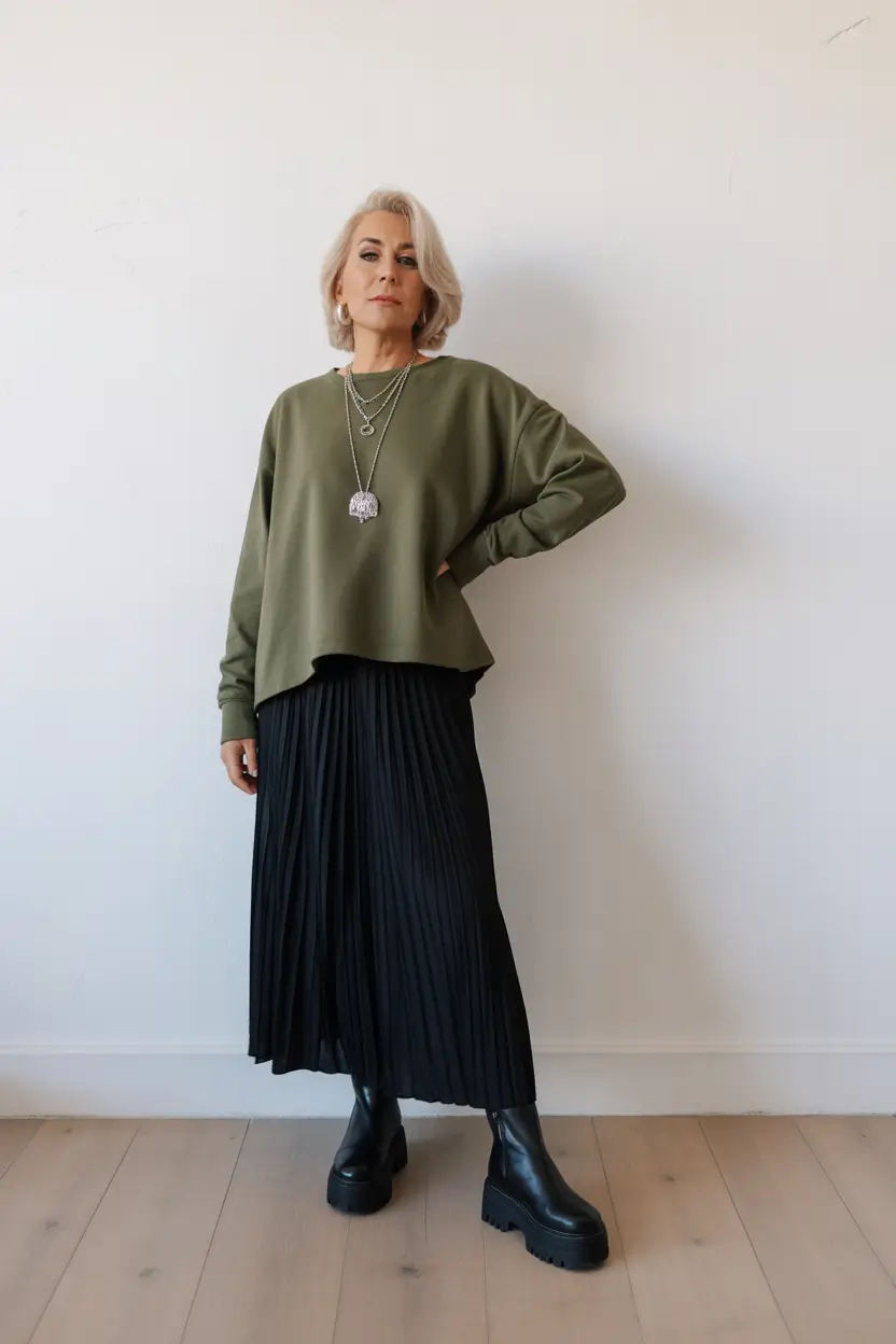 Modern spring dressing over 50 2026 A Playful Mix of Ease and Edge for Spring