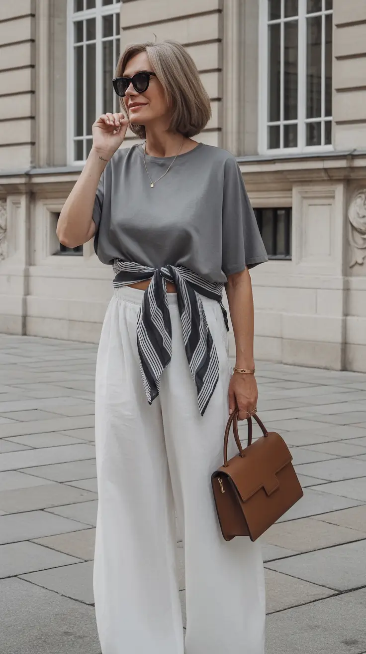 Modern spring dressing over 50 2026 Soft Neutrals With A Modern Twist