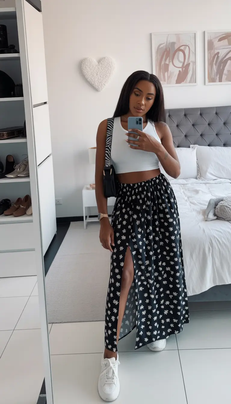 modern spring outfits black women 2026 Fresh Florals with a Breezy Spring Confidence