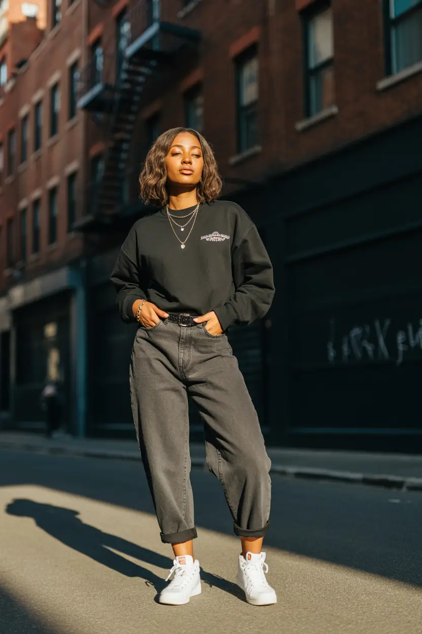 modern spring outfits black women 2026 Street Sunshine with Effortless Everyday Appeal