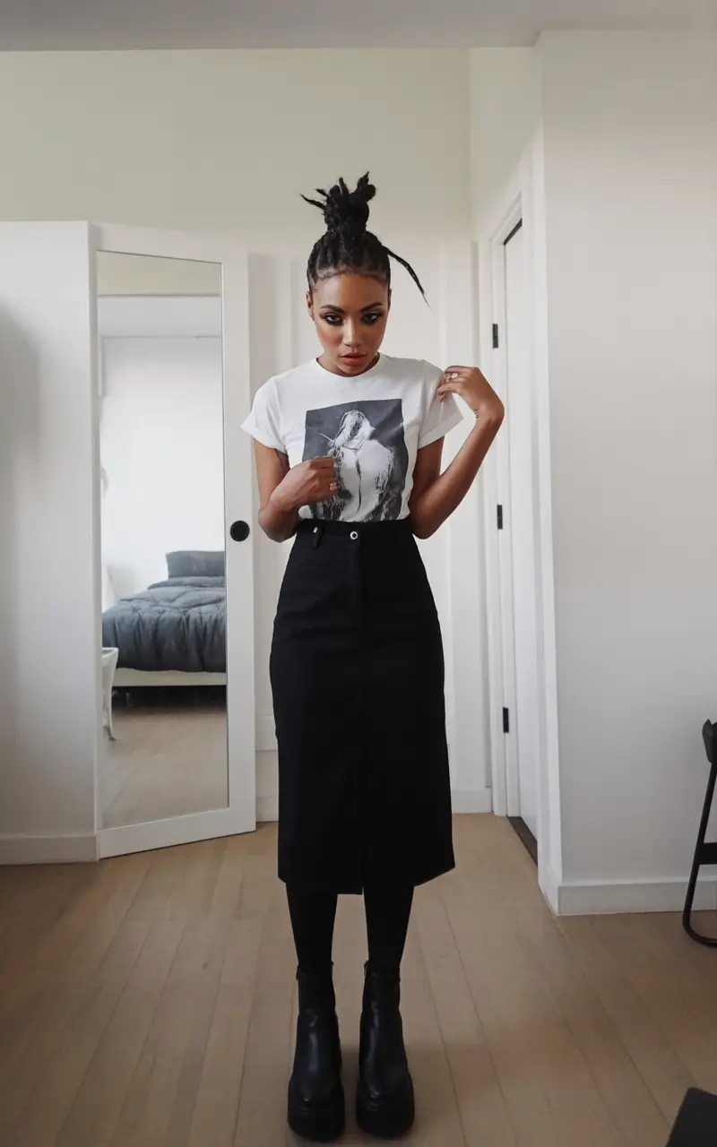 modern spring outfits black women 2026 Art Inspired Minimalism with a Sleek Spring Finish