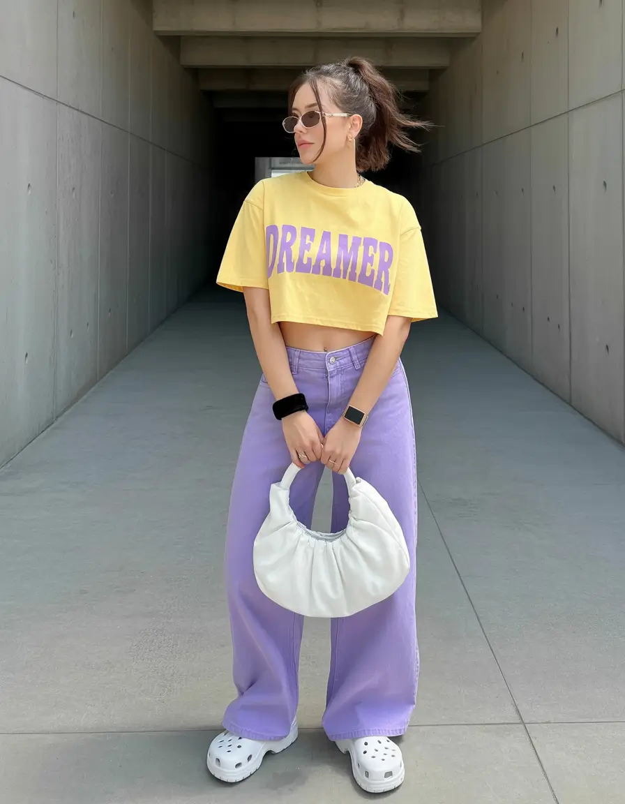 ready spring outfits 2026 trends Playful Color Blocking with Youthful Confidence