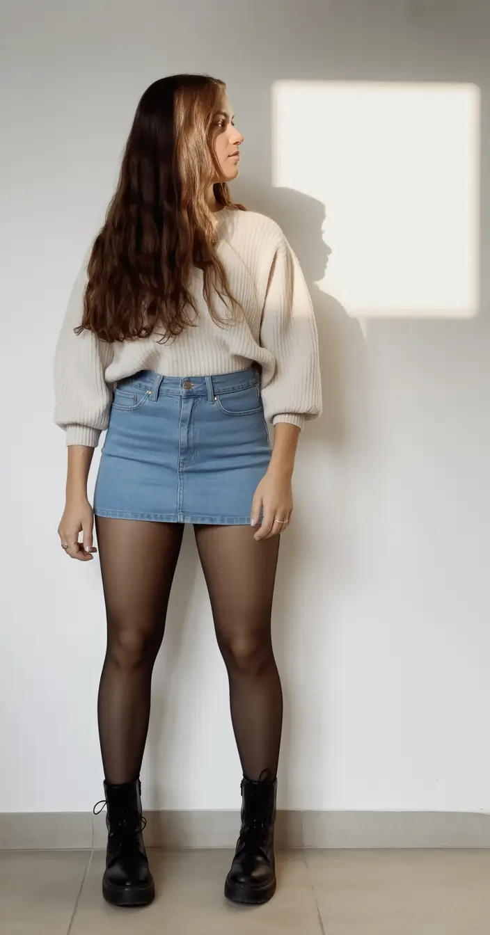 rustic spring date night outfit 2026 Soft Neutrals and Denim for a Gentle Spring Glow