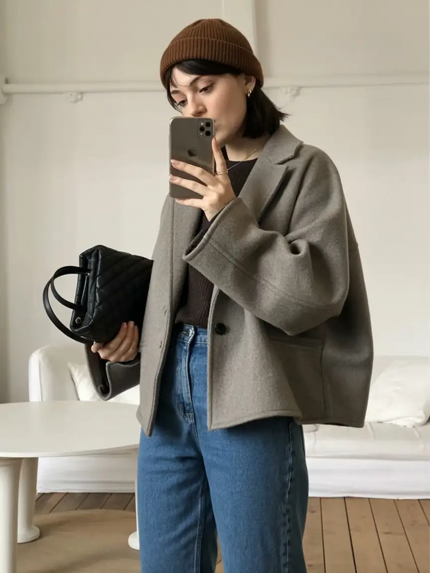 rustic winter to spring outfits 2026 Soft Neutrals with Relaxed Rustic Warmth