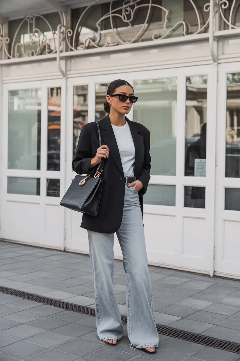 spring formal outfits for women 2026 Relaxed Tailoring With Clean Simplicity