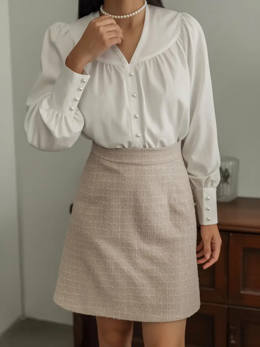 spring formal outfits for women 2026 Soft Vintage Romance With Modern Polish