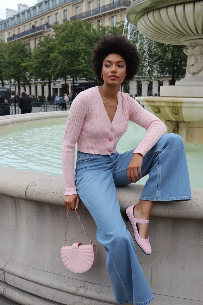 stylish spring fashion outfits 2026 Playful Pastels with a Parisian Spring Spirit