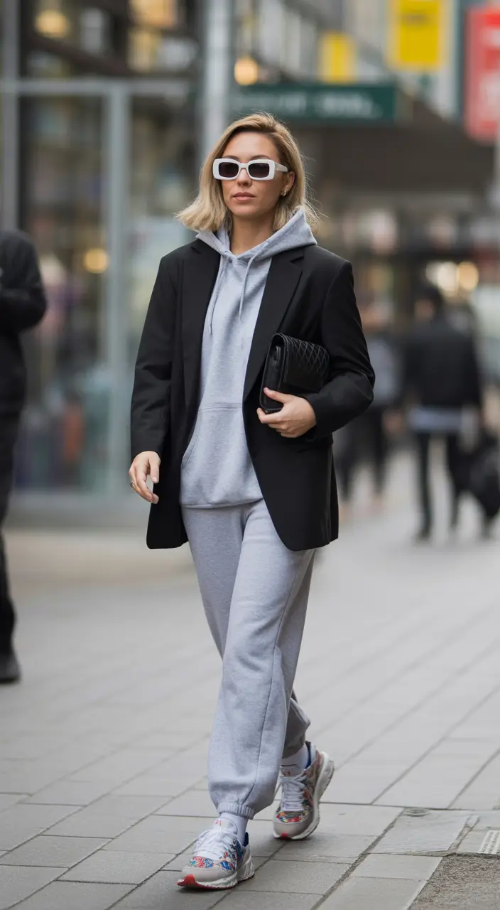 spring athleisure outfits 2026 Tailored Edge for Spring Movement