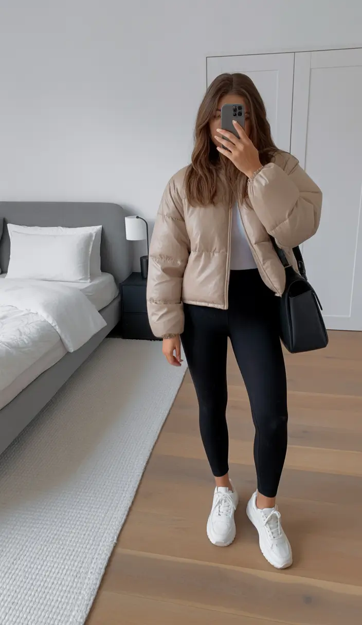 spring athleisure outfits 2026 Everyday Warm Layers