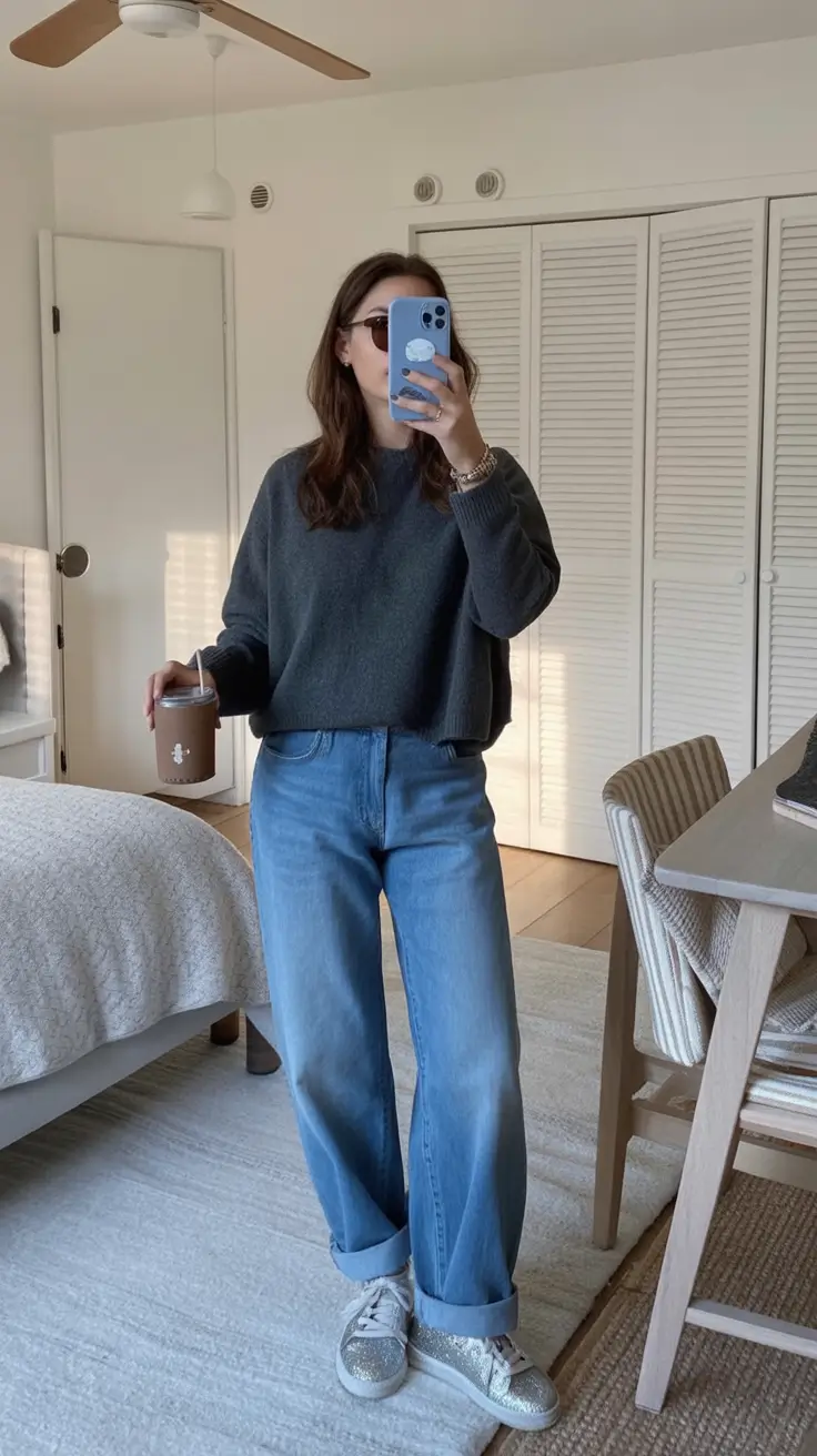 vibrant early spring outfits 2026 Soft Comfort for Everyday Chill