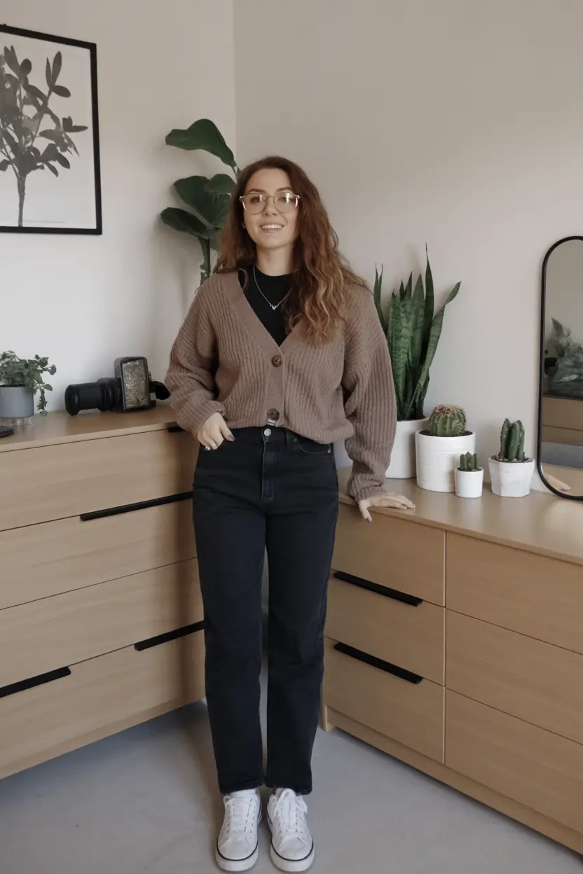 vibrant early spring outfits 2026 Warm Neutrals for Simple Weekday Ease