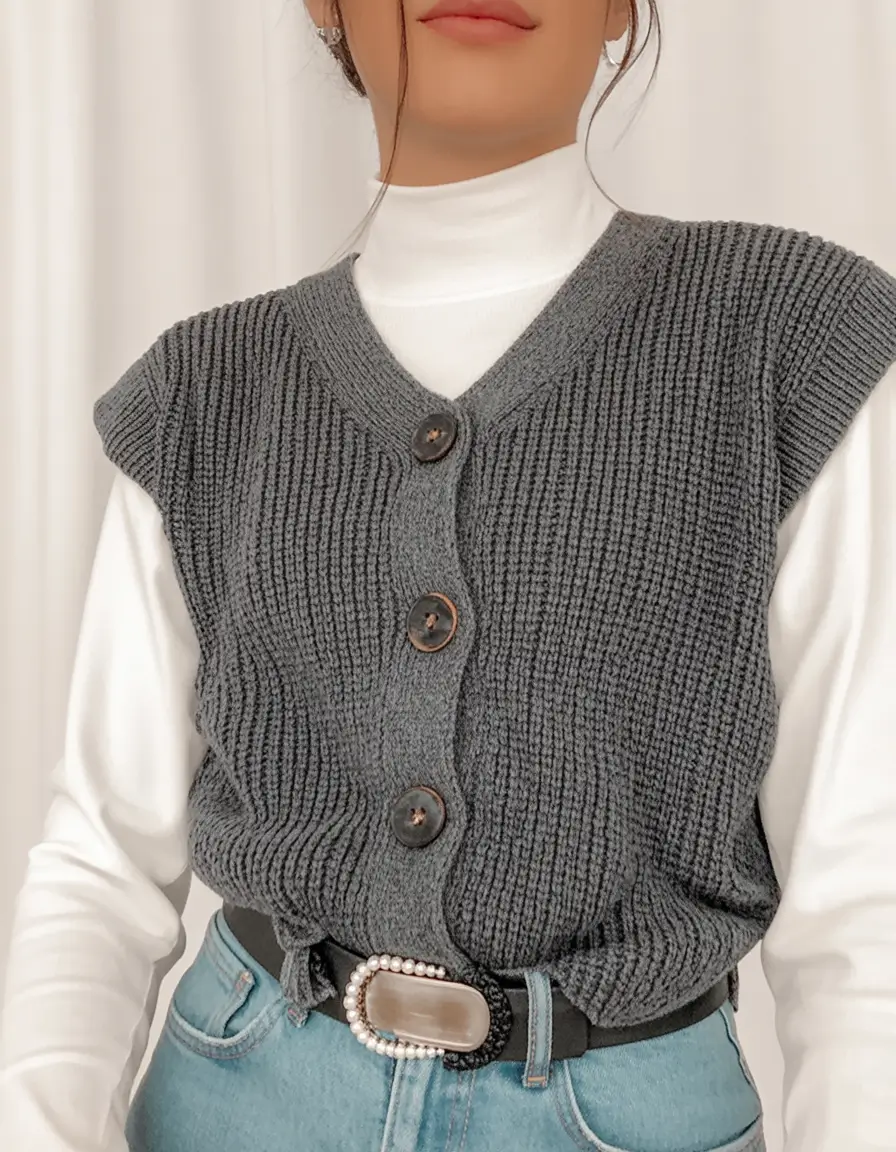 vibrant early spring outfits 2026 Classic Base Layers with Textured Modern Knits