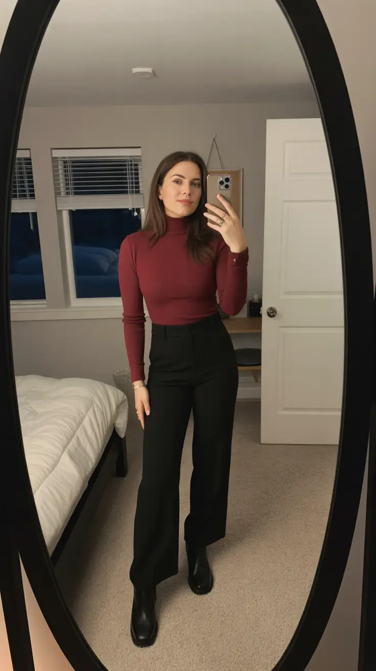 vibrant spring outfits for women over 40 2026 Evening Simplicity with a Refined Spring Silhouette