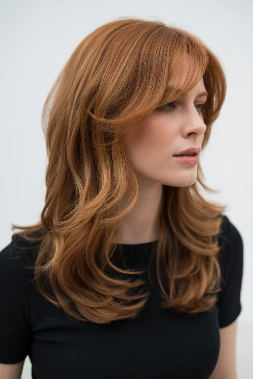 chic spring fox hair color 2026 Soft Brunette Fox Layers for Everyday Spring