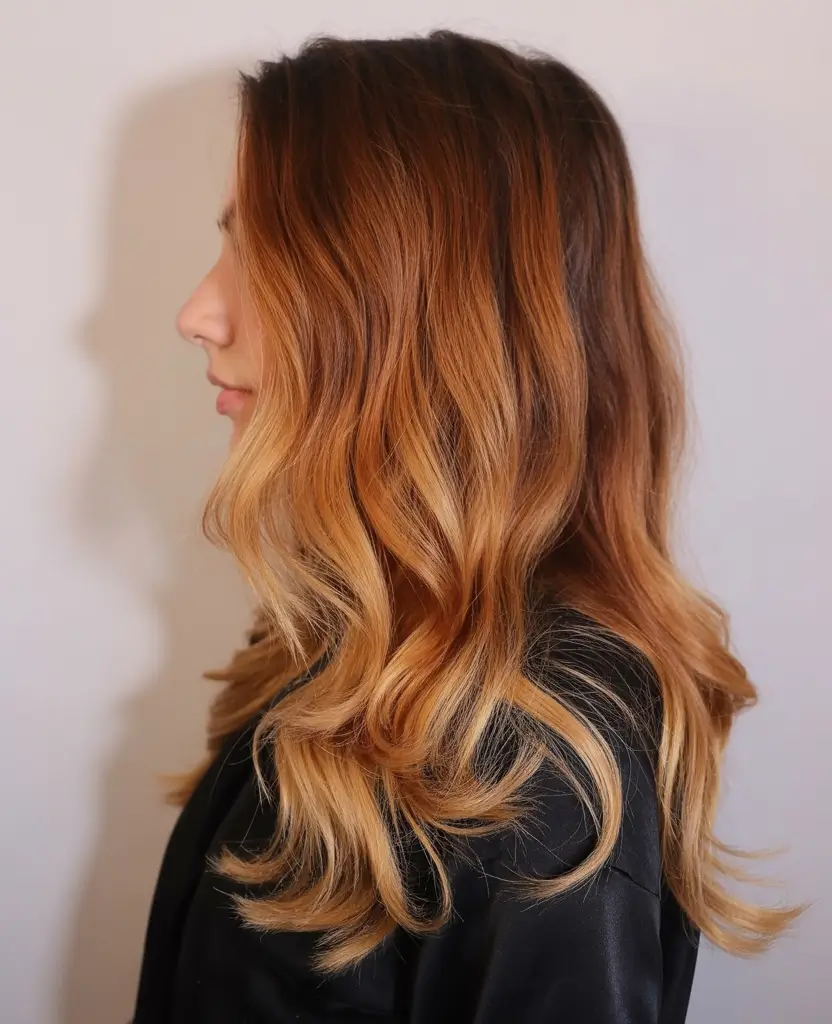 chic spring fox hair color 2026 Soft Ombre Fox Blend with Creamy Ends