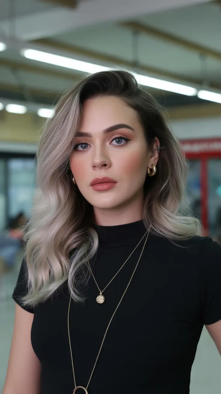 dreamy spring balayage hair color ideas 2026 Neutral Sand Blonde Balayage with Glam Volume