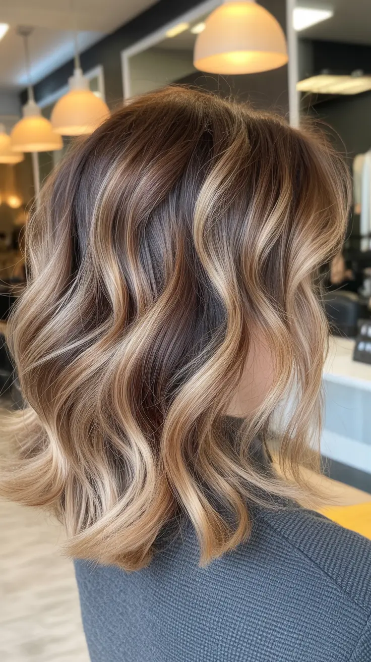 elegant spring caramel hair color 2026 Dimensional Caramel Balayage with Salon Gloss