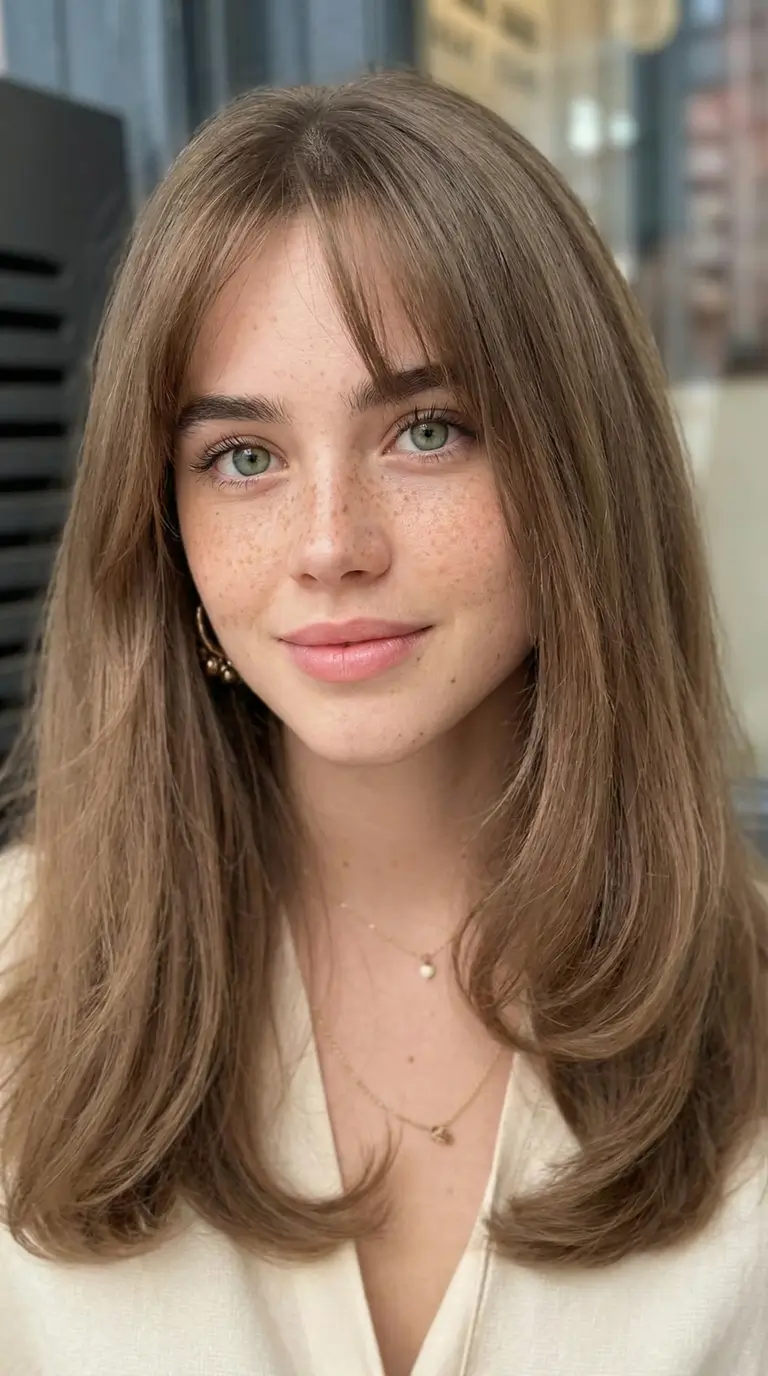 fresh spring hair color trends 2026 Soft Mushroom Brown for Natural Spring Ease