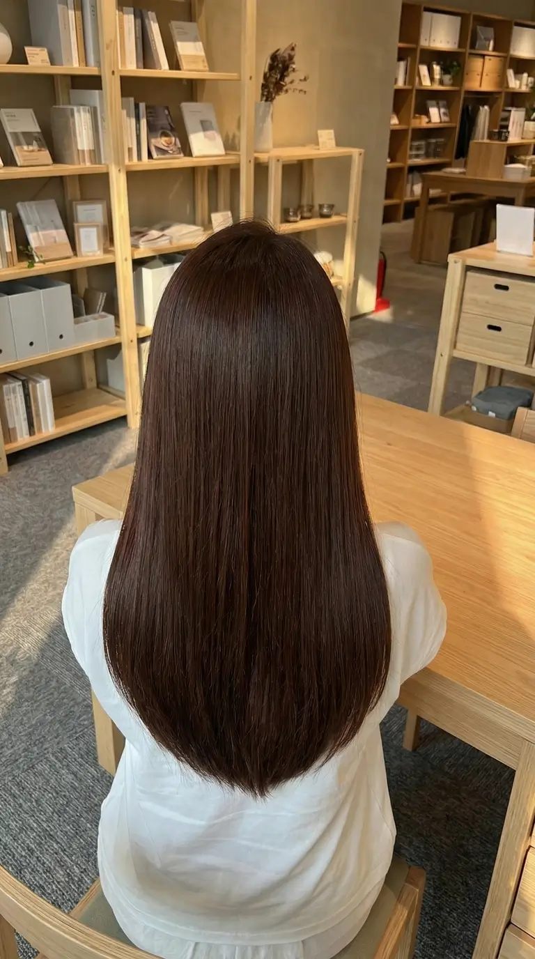 fresh spring hair color trends 2026 Deep Espresso Shine for a Sleek Spring Reset