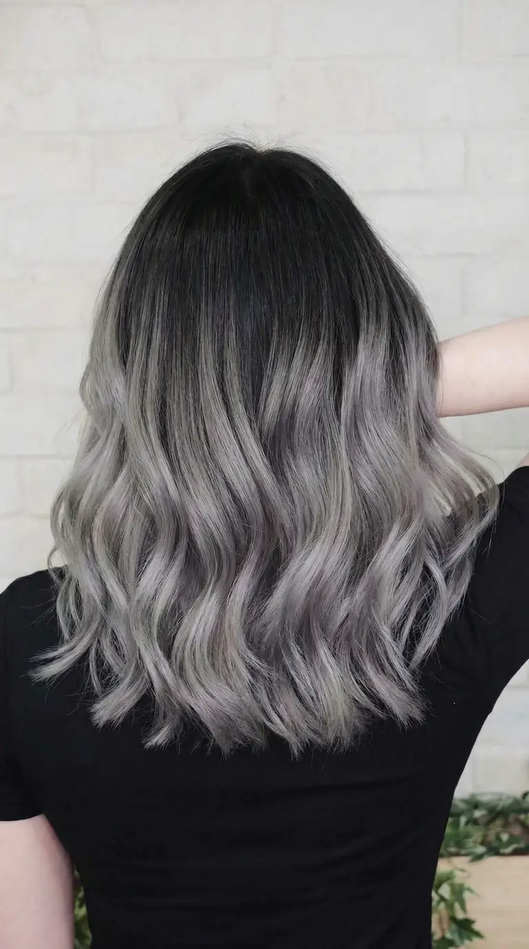 latest spring hair trends 2026 Stormy Silver Blend with Fresh Spring Coolness