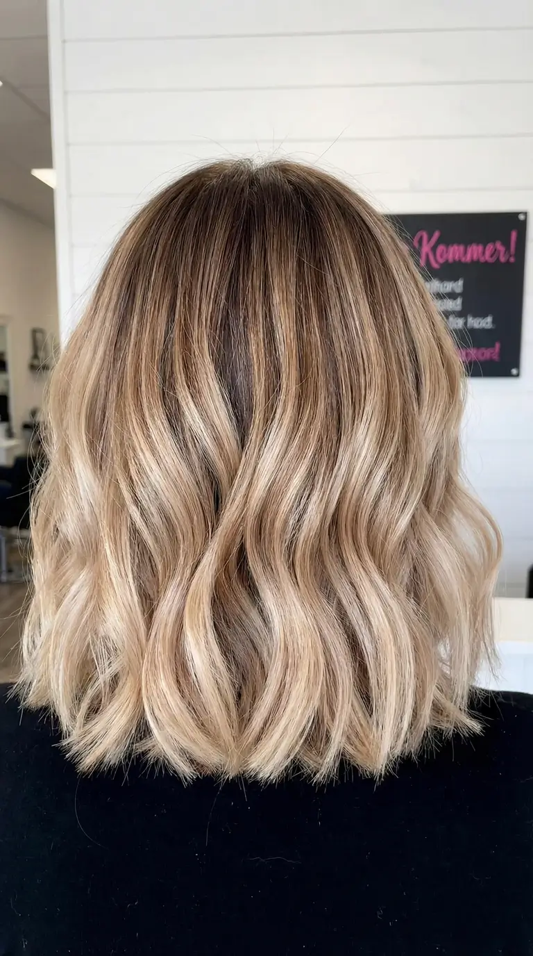 latest spring hair trends 2026 Creamy Champagne Blonde with Fresh Spring Lift