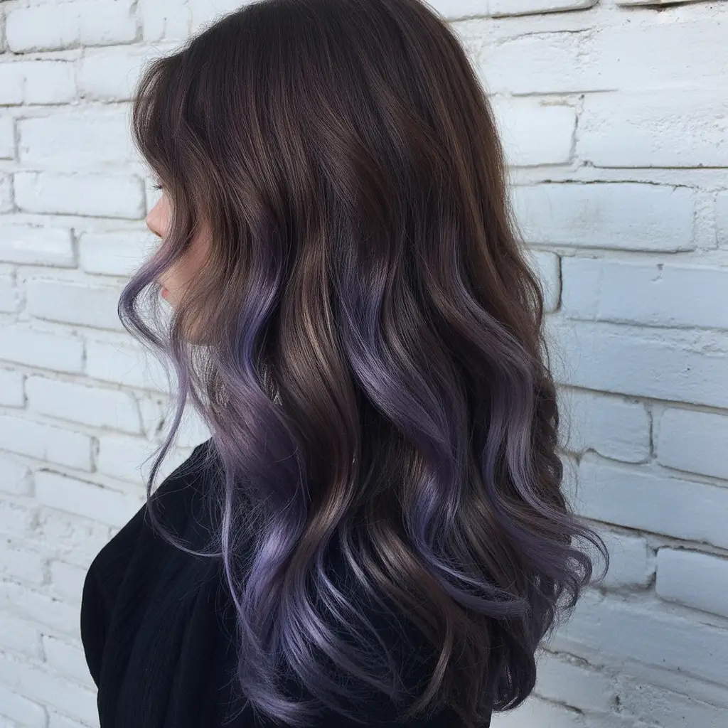 natural spring brunette hair color 2026 Lavender Ends