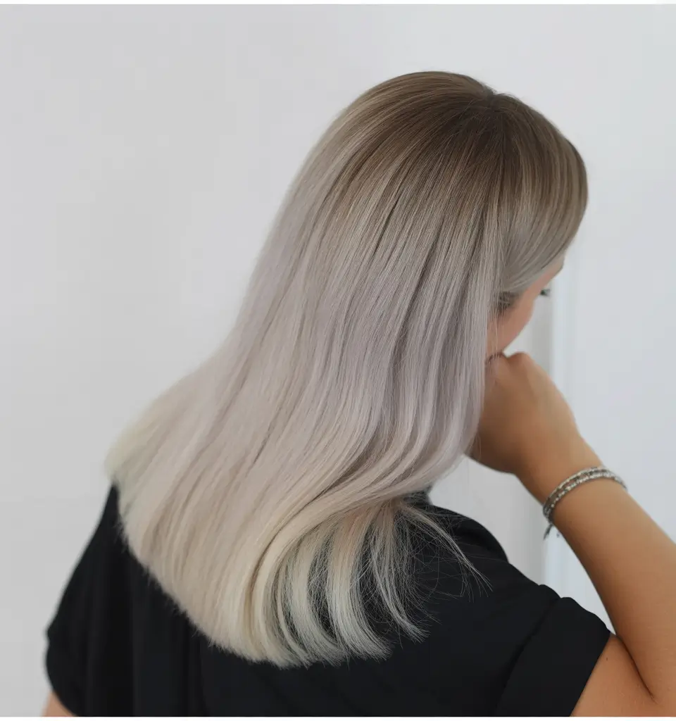 natural spring hair color for tan skin 2026 Silvered Smoke Soft Melt