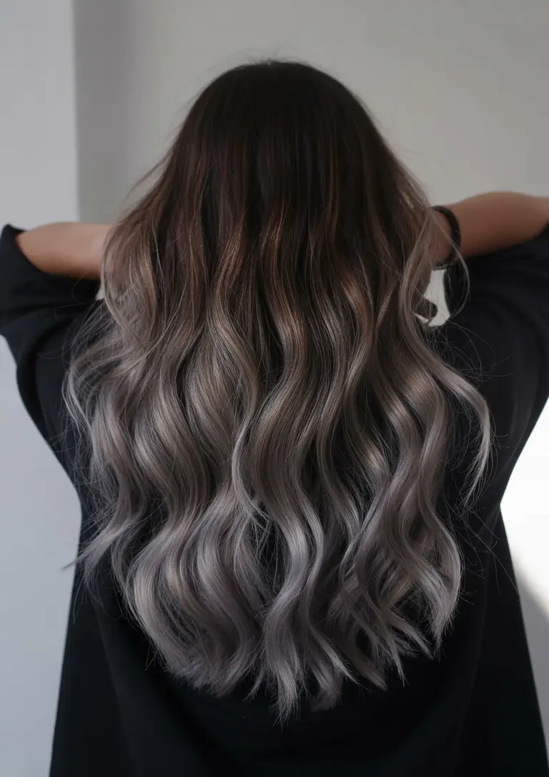 natural spring hair color for tan skin 2026 Mocha Frost Dimensional S-Waves