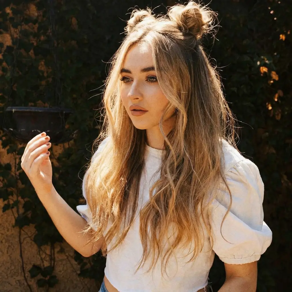 quick spring hairstyles 2026 Soft Half Up Buns With Natural Texture